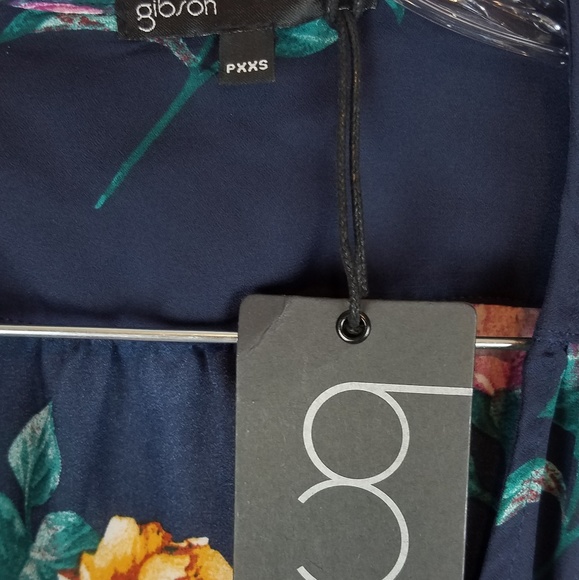 GIBSON | FLORAL WRAP SHIRT - Picture 6 of 8